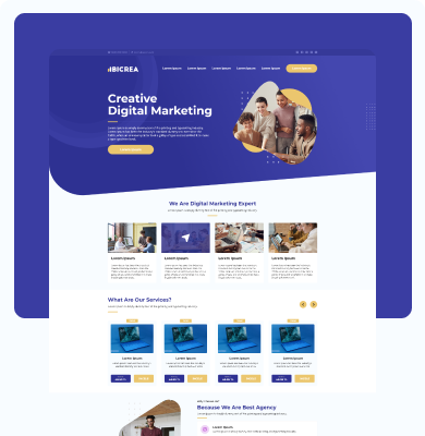 Digital Agency UI/UX Design