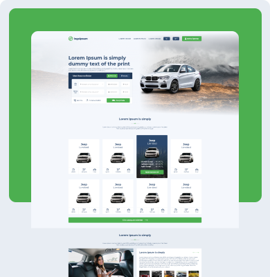 Rent a Car UI/UX Design